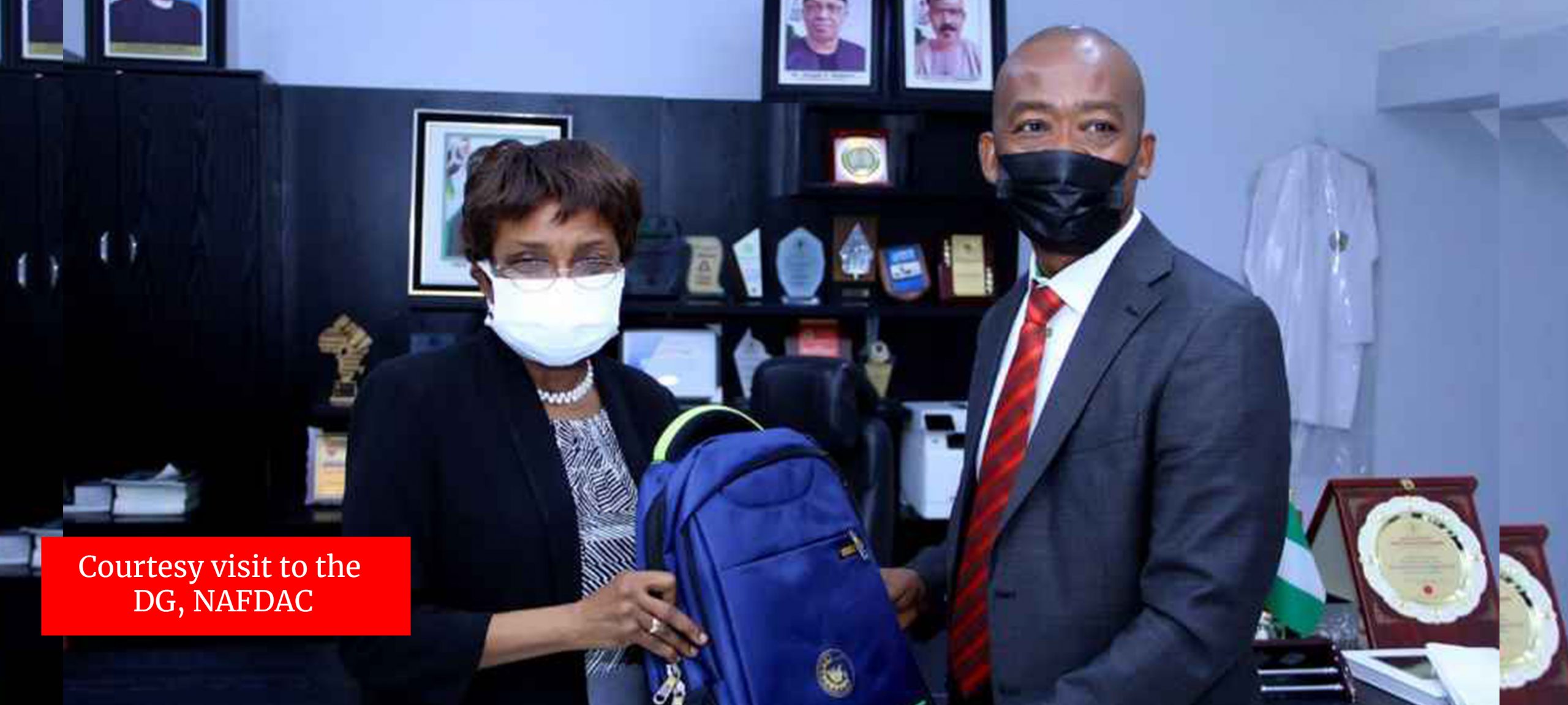 Courtesy visit to the DG, NAFDAC